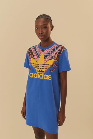 Adidas vestido azul hotsell